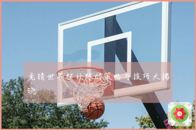 竞猜世界杯让球的策略与技巧大揭晓